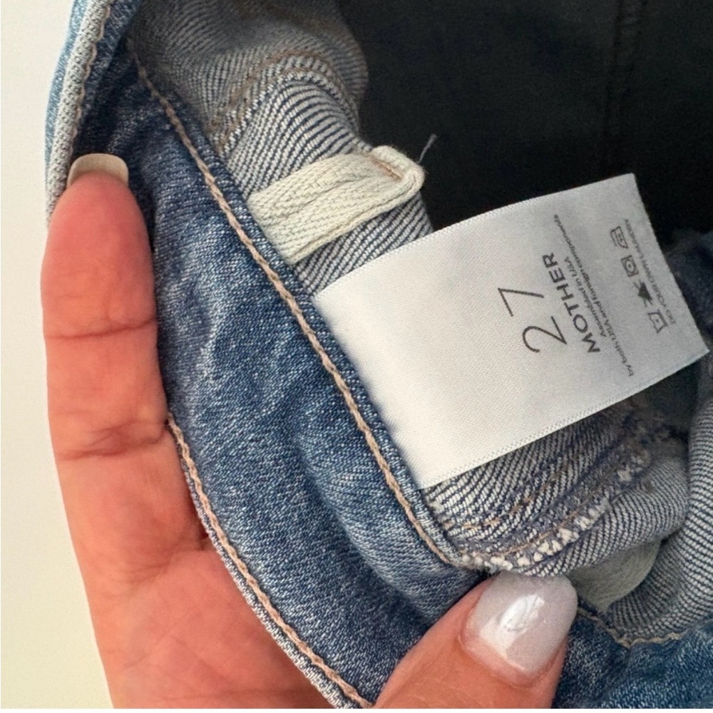 Sunny Hustler Roller Sneak Mother Jean, Size 27, Boogie Down Wash 125.00 USD* - Picture 3 of 3